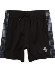 Baby And Toddler Boys Mix And Match Side Stripe Basketball Shorts