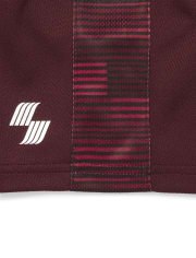 Shorts de baloncesto con rayas laterales Mix And Match para bebés y niños pequeños