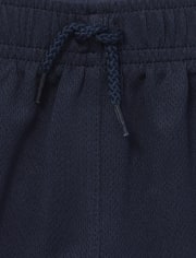 Shorts de baloncesto con rayas laterales Mix And Match para bebés y niños pequeños
