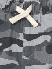Baby And Toddler Boys Camo Pull On Jogger Pants