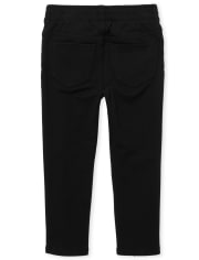 Baby And Toddler Girls French Terry Pull On Jeggings