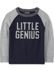 Baby And Toddler Boys Genius Sweater