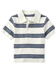 Baby And Toddler Boys Striped Polo