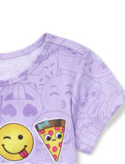 Chemise de nuit Emoji pour filles