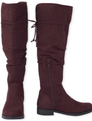 Girls Slouch Over The Knee Boots