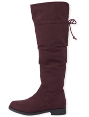 Girls Slouch Over The Knee Boots