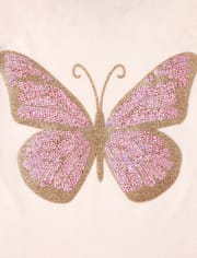 Baby And Toddler Girls Embellished Top