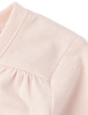Baby And Toddler Girls Embellished Top