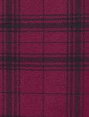 Jeggings sin cierres de punto Ponte con cremallera a cuadros para niñas