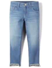 glitter side stripe jeans