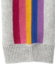 rainbow sequin sweater
