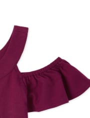 Girls Cold Shoulder Dress