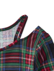 Vestido a cuadros para niñas