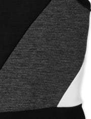 Girls Colorblock Ponte Knit Dress