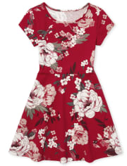 Girls Floral Everyday Dress
