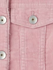 Girls Sherpa Corduroy Jacket
