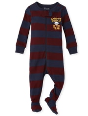 Baby And Toddler Boys Rookie Snug Fit Cotton One Piece Pajamas