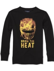 Boys Active Graphic French Terry Sweatshirt