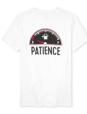 Mens Dad And Me Patience Matching Graphic Tee
