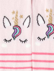 Toddler Girls Unicorn Tights