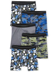 Lot de 5 boxers de sport pour garçons