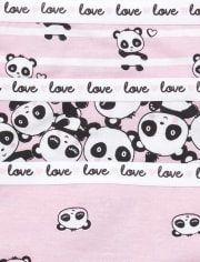 Pack de 10 calzoncillos Panda para niñas