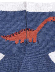 Lot de 6 chaussettes Dino Crew pour bébé garçon