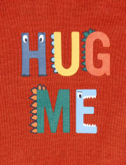 Conjunto de ropa de juego de 3 piezas Dino para bebés niños