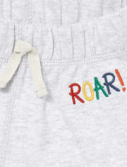 Conjunto de ropa de juego de 3 piezas Dino para bebés niños