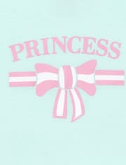 Baby Girls Princess Graphic Bodysuit