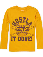 Boys Baseball Graphic Tee