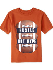 Boys Football Graphic Tee