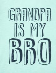 Baby And Toddler Boys Grandpa Graphic Tee