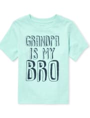 Baby And Toddler Boys Grandpa Graphic Tee