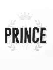Baby And Toddler Boys Matching Family Foil Prince Graphic Tee