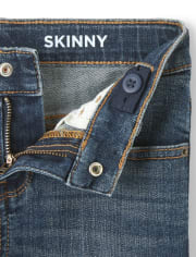 Boys husky skinny jeans discount
