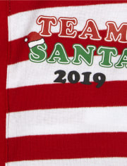 Kids Matching Family Candy Cane Stripe Snug Fit Cotton One Piece Pajamas