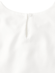 Haut à volants pour filles