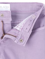 Girls Frayed Step Hem Super Skinny Jeans