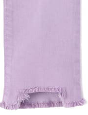 Girls Frayed Step Hem Super Skinny Jeans