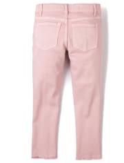 Girls Frayed Step Hem Super Skinny Jeans
