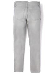 Girls Rainbow Side Stripe Super Skinny Jeans
