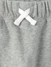 Pantalones jogger de vellón con rayas laterales activas para niños