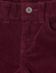 Boys Stretch Corduroy Pants