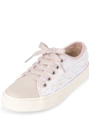 Zapatillas bajas con lentejuelas para niñas