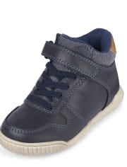 Toddler Boys Chambray Sneakers