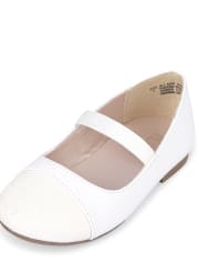 Toddler Girls Glitter Ballet Flats