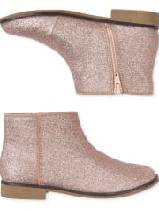 Botines con purpurina para niñas