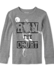 Boys Graphic Thermal Top
