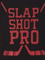 Haut thermique de hockey pour garçons